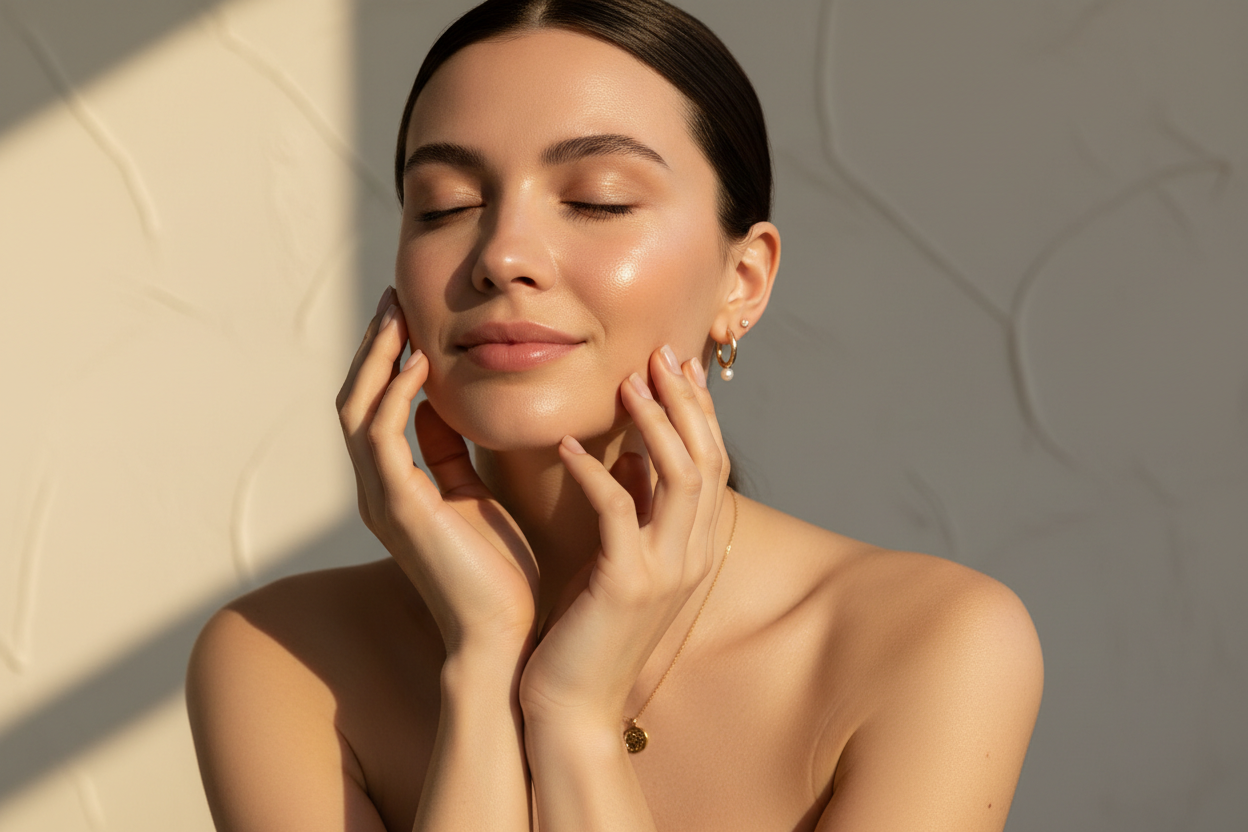 es soll für beauty schmuck und wohlbefinden werben am besten möchte ich eine echte person ein model